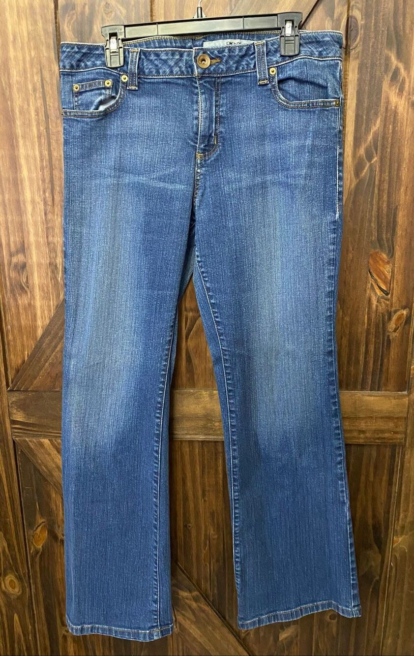 DKNY SoHo Straight Denim Jeans Women’s Plus Sz 16